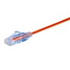 Monoprice SlimRun Cat6A Ethernet Patch Cable - Snagless RJ45_ UTP_ Pure Bare Cop 29442